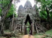 Cycling around Angkor